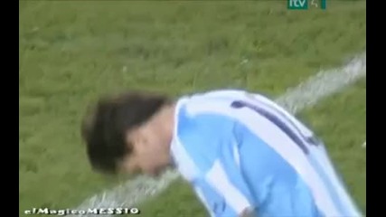 messi Vs spain