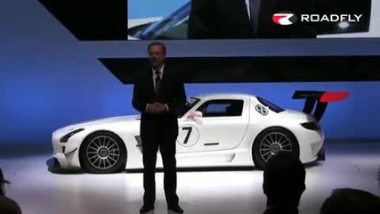 Mercedes-benz Sls Amg Gt3 debut at New York