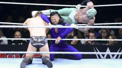 Rey Mysterio & Rusev vs. The Miz & Shinsuke Nakamura: WWE Starrcade 2018 (WWE Network Exclusive)