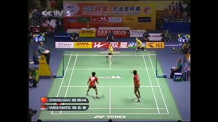 Crazy badminton
