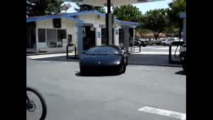 Black Lamborghini Gallardo Spyder