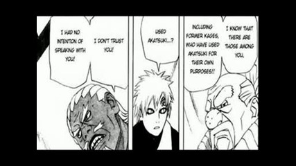 Naruto Manga Chapter 458 English [the 5 Kages Argument]