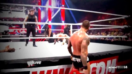 Wwe Raw - August 5, 2013 - Randy Orton Attacks Daniel Bryan & John Cena - Heel Turn 2013 The Shield