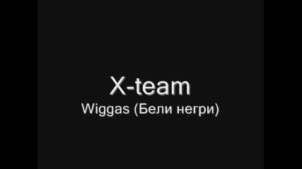 X - Team - Wiggas (бели Негри)