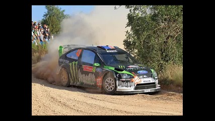 Ken Blocks Ford Focus Rs Wrc 