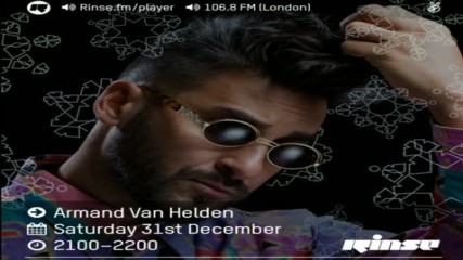 Armand Van Helden classic set on Rinse Fm 31-12-2016