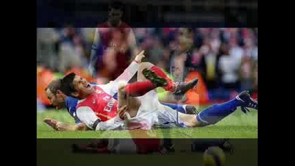 Arsenal Player Eduardo Da Silva Broken Leg