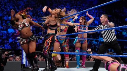 Asuka, Kairi Sane, Bayley & Ember Moon vs. The IIconics, Mandy Rose & Sonya Deville: SmackDown LIVE, April 16, 2019