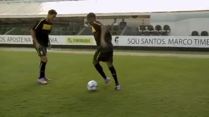 Robinho, Neymar & Ganso 