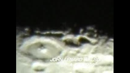 Луната Видео Заснемане С Мощен Телескоп