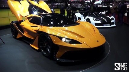 Невероятни автомобили на шоуто в Geneva 2016!