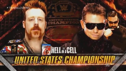 Wwe Hell In A Cell 2014 Match Card- Sheamus Vs The Miz