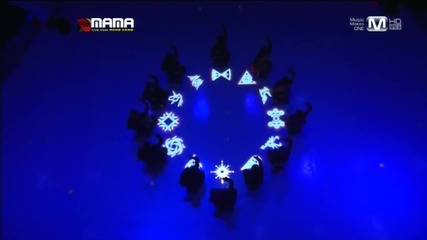 Exo, Shinee - Mama, Lucifer @ Mama 2012