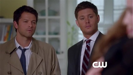 100% смях! Supernatural moment (8x08) - The bad cop and the best wife!