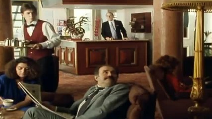 Mr bean - setting in to hotel Room 