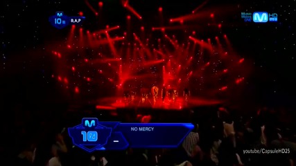 (hd) B.a.p - No mercy ~ M Countdown (23.08.2012)