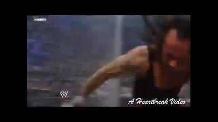 Edge Spears The Undertaker Through The Cell!