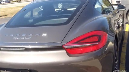 2014 Porsche Cayman S (981) Sound- Loud Start Up- Revs