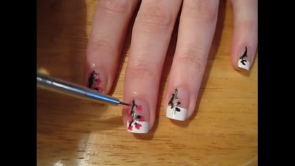 Cherry Blossom Nails