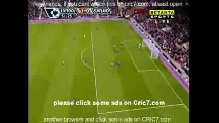 Liverpool Sunderland David Ngog Goal