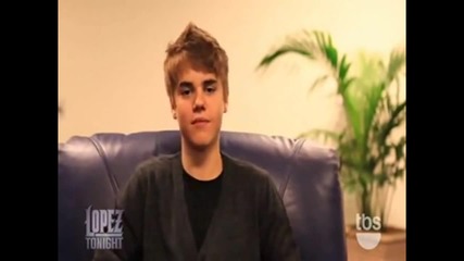 Justin Bieber hablando en espanol