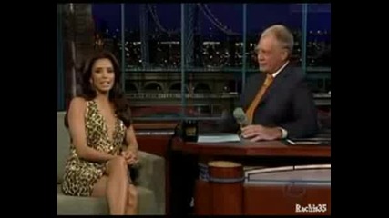 Eva Longoria Interview On David Letterman