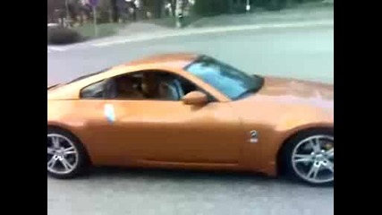 Nissan 350z Drifting