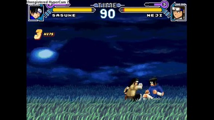 Naruto M.u.g.e.n Sasuke Vs Neji