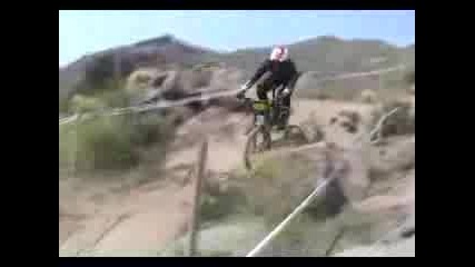 Race Down Hill Mountain Bike