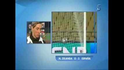 Fernando Torres sled macha s Nova Zelandia 
