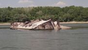 Сушата в Европа разкри останките на немски военни кораби по река Дунав (ВИДЕО)