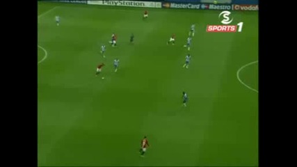 15.04 Изумителен гол на Кристиано Роналдо Порто - Манчестър Юнайтед 0:1