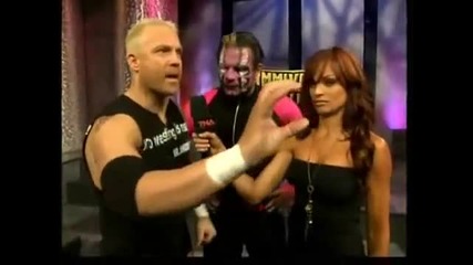 Tna Slammiversary забавенo Интервю c Jeff Hardy And Mr Anderson 