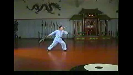 Gongfu (kung Fu) - Shaolin - Kwong Wing Lam - Halberd (falchion,  Kwan Dao) 5