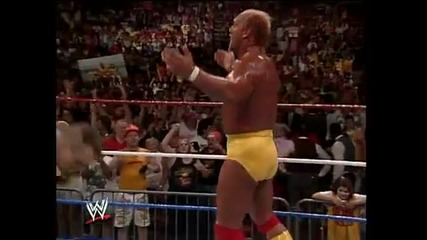 Hulk Hogan vs Earthquake Summerslam 1990 [part 2]