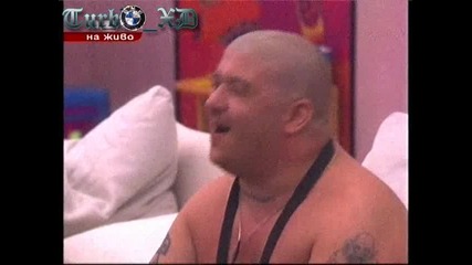 Веско пее просташки песнички за Давид - Big Brother Family [26.04.2010]