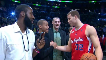 Blake Griffin Jumps Over a Car 