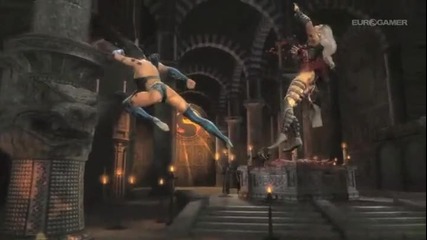 Mortal Kombat Tag Team fighting 