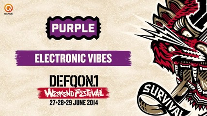 Цветовете на Defqon.1 микс | Лилаво