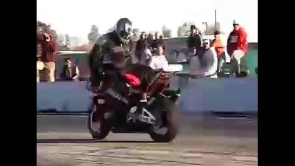 Honda Cbr 954 назад - падане