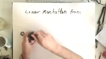 Рисуване на цял град за секудни
