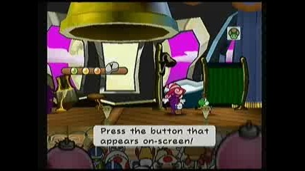 Paper Mario The Thousand - Year Door - Walkthrough - Chapter 4 Boss (super vs. Not - so Super Mario) 