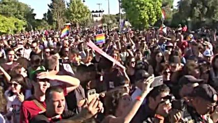 Рекорден брой участници на гей парада в Ерусалим