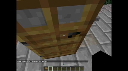 Minecraft My server-жилищна сграда Къщата На Sponjo