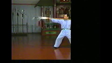 Gongfu (kung Fu) - Shaolin - Kwong Wing Lam - Halberd (falchion,  Kwan Dao) 3