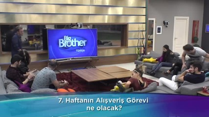 Биг Брадър Турция - еп.59 сезон 1 (13.01.2015 - Big Brother Türkiye)
