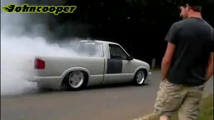 Chevy S10 Crazy Burnout