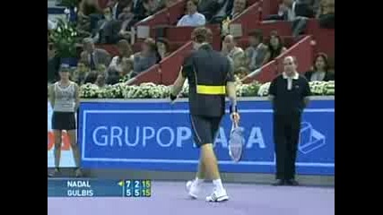 Atp Ms Madrid 2008 : Надал - Гулбис