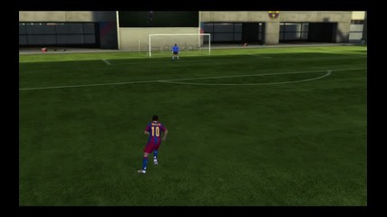 Fifa 11 - Rainbow and goal.