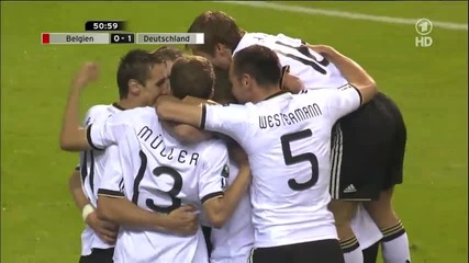 Blegium 0 - 1 Germany Klose Goal 51 (0 - 1) 3 - 9 - 10 Hd 